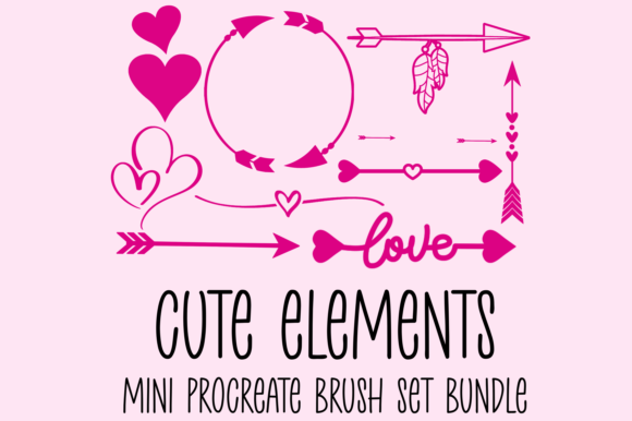 Download Mini Elements Procreate Brush Bundle - Procreate brush bundle Collection