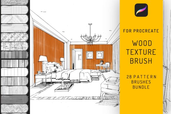 Download 28 Procreate Wood Texture Seamless Brush - Premium Resources